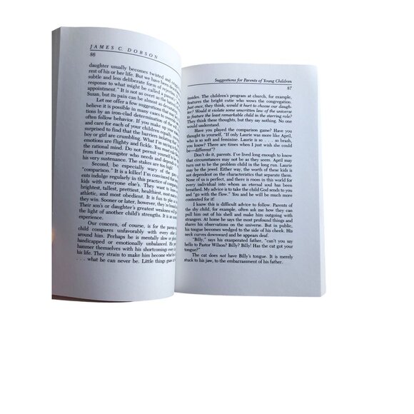 Dr. James C. Dobson "Parenting Isnt For Cowards" Paperback Book Christian Self H - Picture 6 of 9